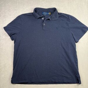 Polo by Ralph Lauren Men's Dark Blue Polo Shirt